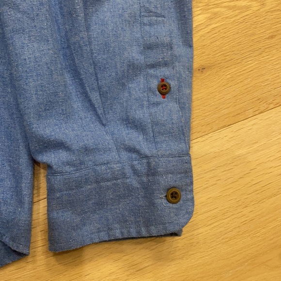 Benson 100% cotton Collared dress shirt casual - Picture 4 of 6